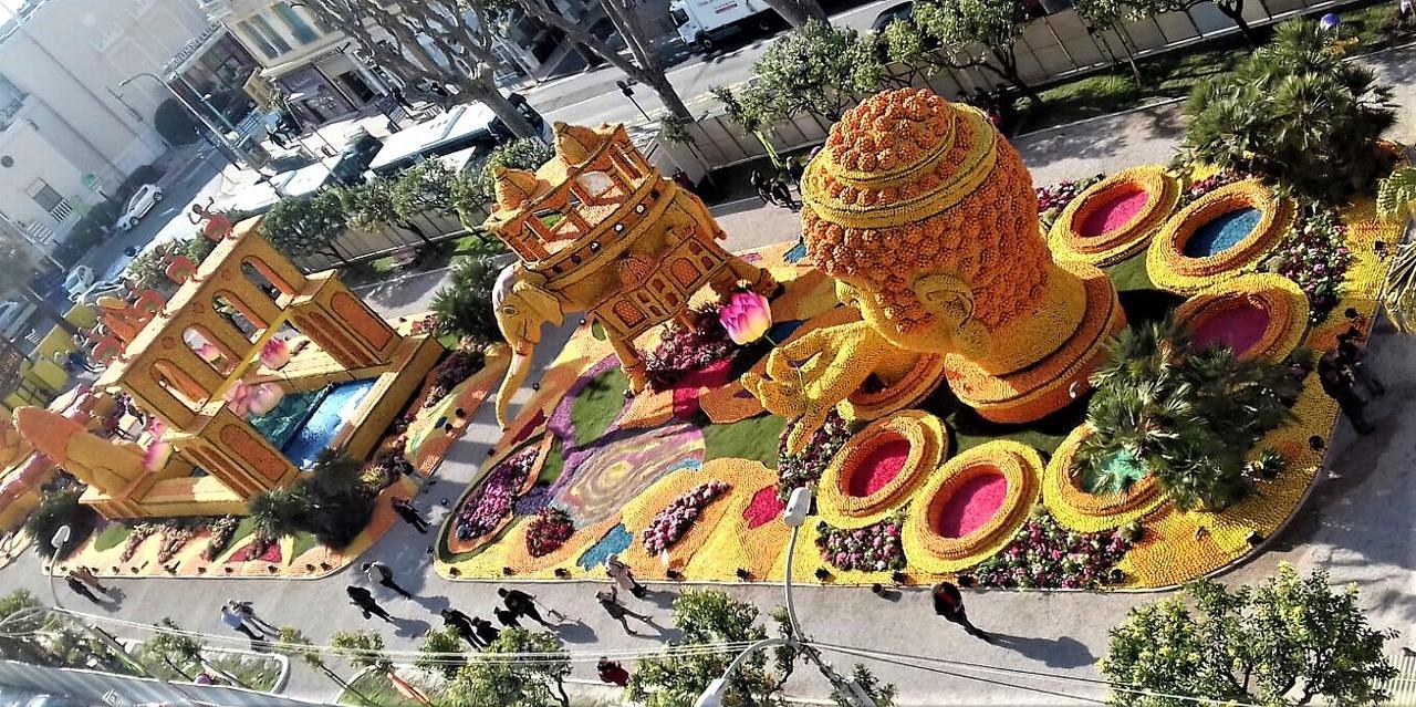 マントン Les Mimosas Bed & Breakfast エクステリア 写真
